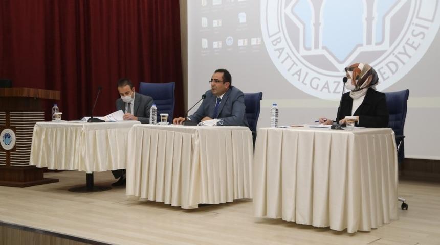 Battalgazi Meclisi, ekim ayı toplantıları s&uuml;r&uuml;yor