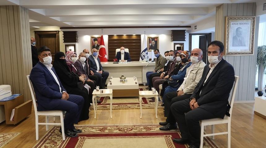 AK Parti Oltu Teşkilatından, Başkan Sekmen’e ziyaret