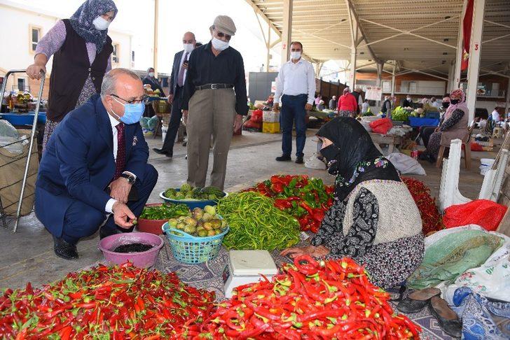 Salihli’de üretici pazarı yeniden açıldı G2