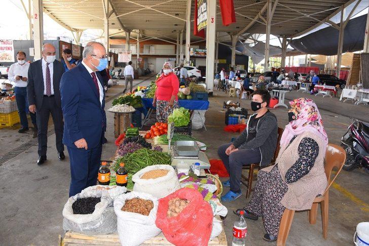 Salihli’de üretici pazarı yeniden açıldı G3