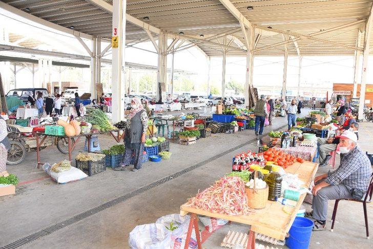 Salihli’de üretici pazarı yeniden açıldı G5