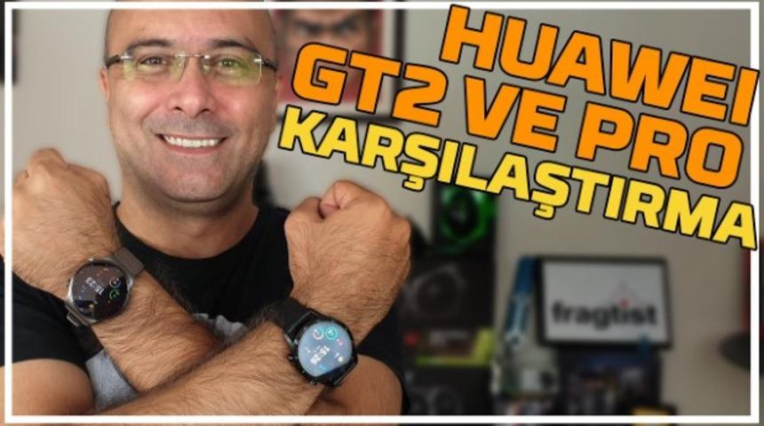 Huawei GT2 ve Huawei GT2 Pro akıllı saatlerini karşılaştırdık!