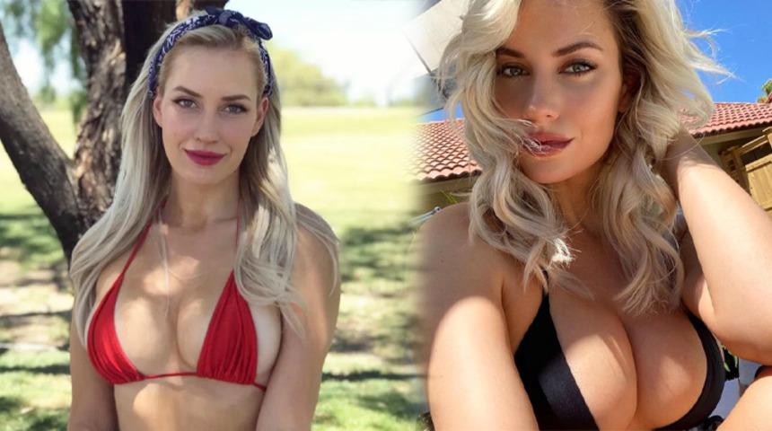 Golf sahalarının güzeli Paige Spiranac'a ağır küfür!