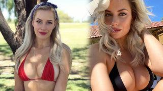Golf sahalarının güzeli Paige Spiranac'a ağır küfür!