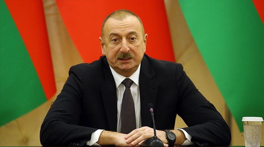 Aliyev'den net mesaj! 'Ermenistan Başbakanı&rsquo;nın ayakları yere basarsa g&ouml;r&uuml;şmeye hazırız'