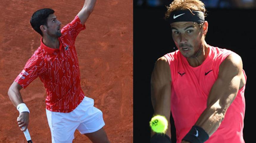 Fransa A&ccedil;ık'ta finalin adı Novak Djokovic - Rafael Nadal