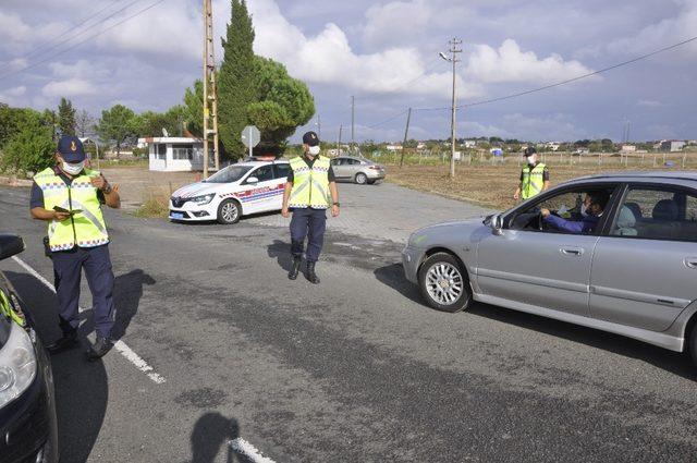 Jandarma trafik mesaide