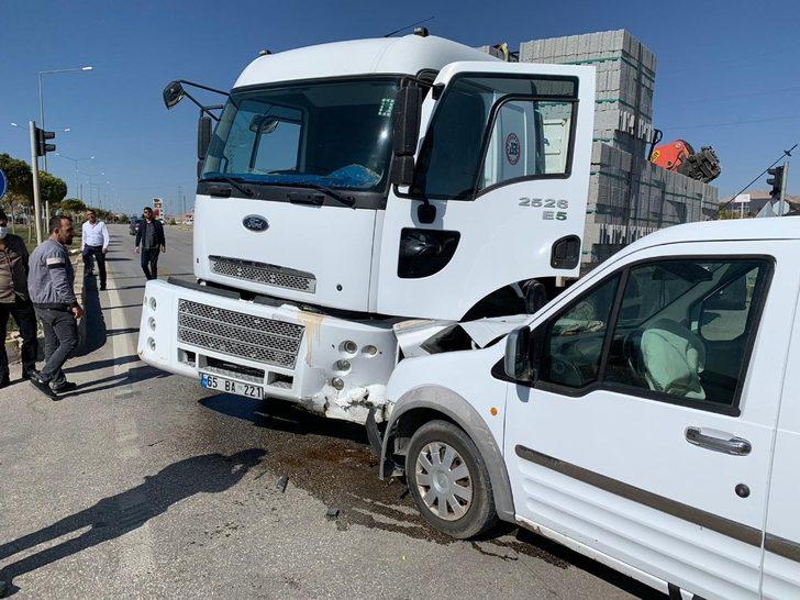 Van’da trafik kazası: 1 yaralı G2
