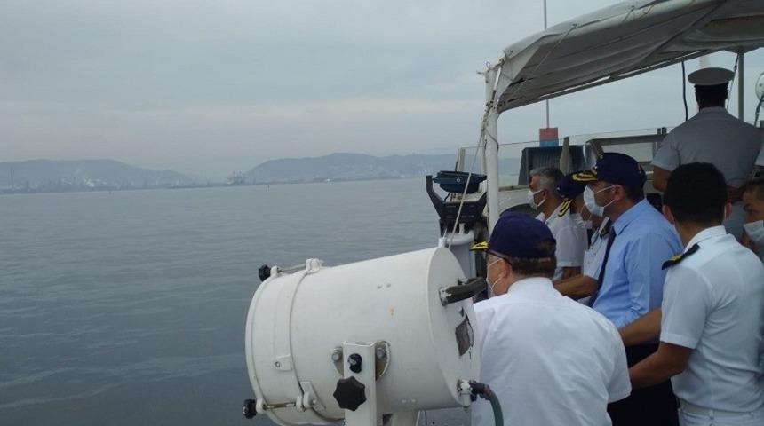 Vali Tutulmaz, sahillerdeki denetime katıldı