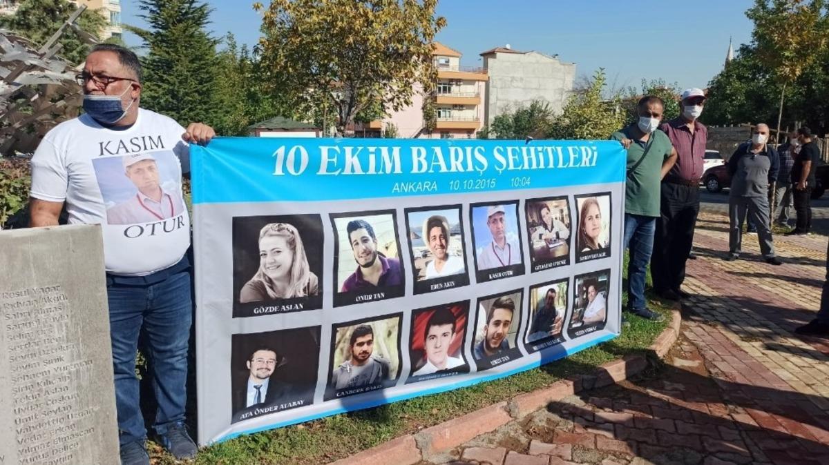 Ankara tren garındaki bombalı saldırıda &ouml;len 103 kişi Malatya&rsquo;da anıldı