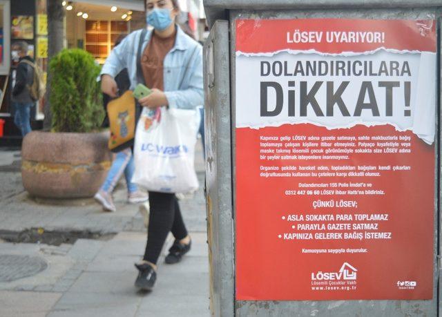 LÖSEV’den ‘maskeli çocuk’ dolandırıcılığına uyarı