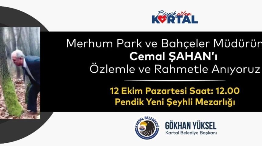 Cemal Şahan ebediyete intikal edişinin 2. yılında mezarı başında anılacak