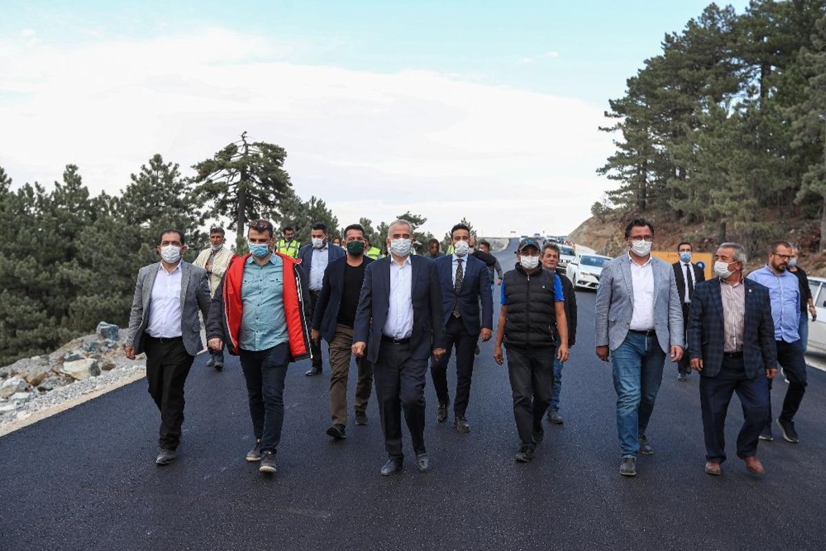 Denizli Kayak Merkezinin yol sorunu sona erdi