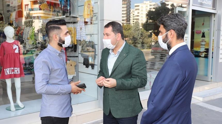 Baydilli esnaf ve vatandaşlarla buluştu