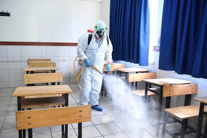 Konyaaltı’nda okullarda pandemi önlemleri G4