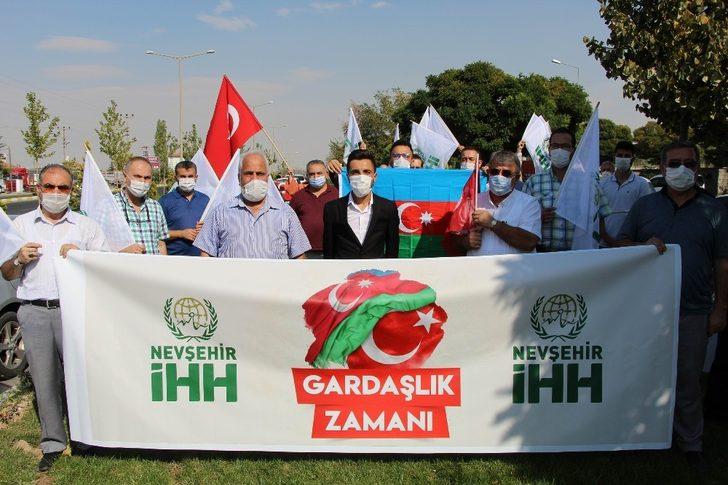 Nevşehir’de Azerbaycan’a destek konvoyu düzenlendi G2