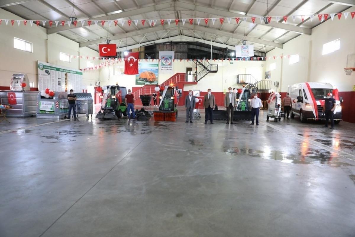 Pandemi d&ouml;neminde Melikgazi&rsquo;de rekor iş makinesi alımı