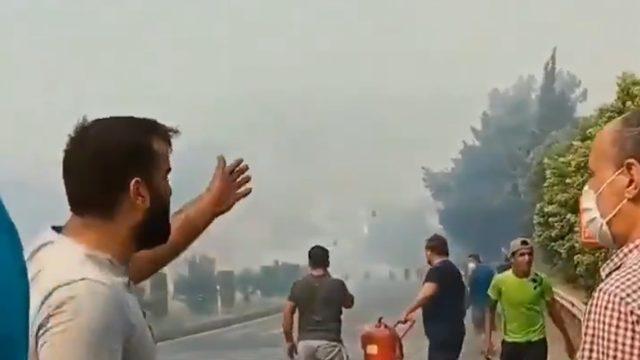 Hatay’daki yangında molotof kokteyli iddiası