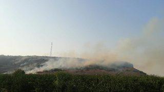 Hatay'da bir noktada daha yangın çıktı