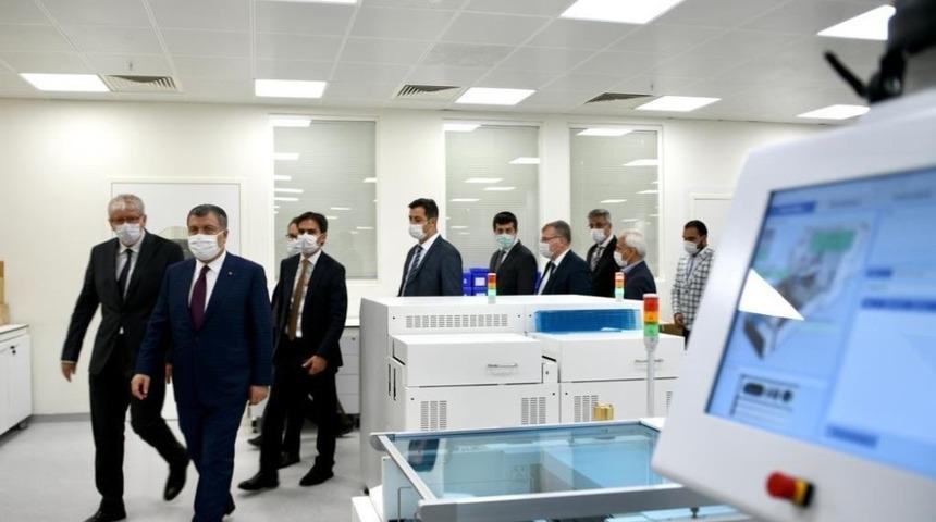 Bakan Koca, Prof. Dr. Cemil Taşçıoğlu Şehir Hastanesini ziyaret etti