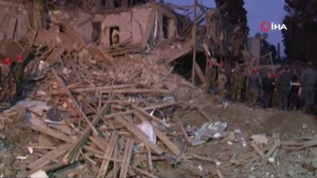 Ermenistan, Azerbaycan'ın Gence şehrine füzeyle saldırdı! Ölü ve yaralılar var