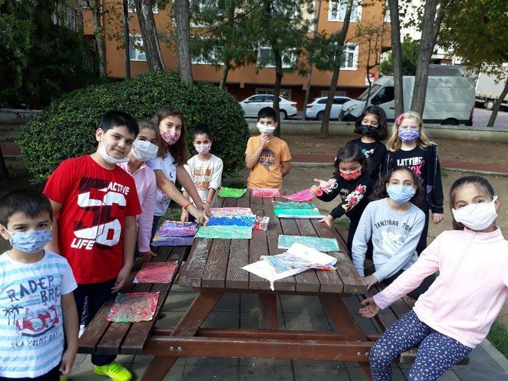 Bahçelievler’de okulu özleyen çocuklar için anlamlı etkinlik G4