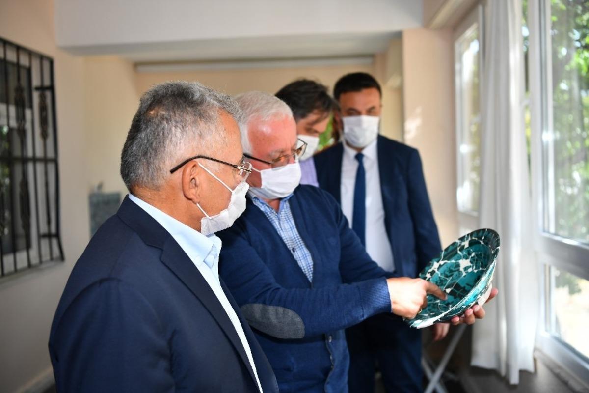 Başkan B&uuml;y&uuml;kkılı&ccedil;&rsquo;tan &ldquo;Keykubadiye Sarayı&rdquo; İncelemesi