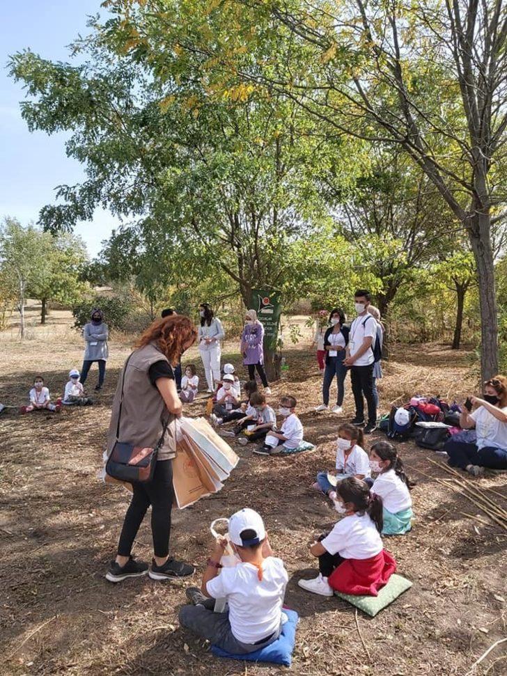 Çocuklara tabiat ve yaban hayatı anlatıldı G4