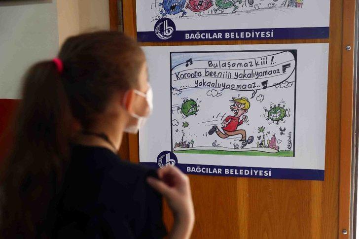 Çocuklar virüs tedbirlerini karikatürle öğreniyor G1