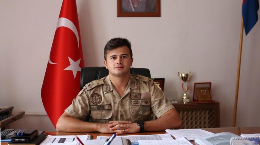 Ak&ccedil;adağ Jandarma B&ouml;l&uuml;k Komutanı Halil Baş g&ouml;reve başladı