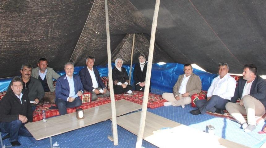 AK Parti heyeti Yazıhan&rsquo;da