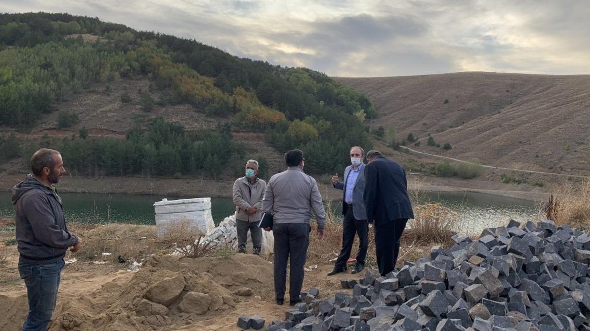 Vali Epcim Milletvekili Battal&rsquo;la birlikte incelemelerde bulundu