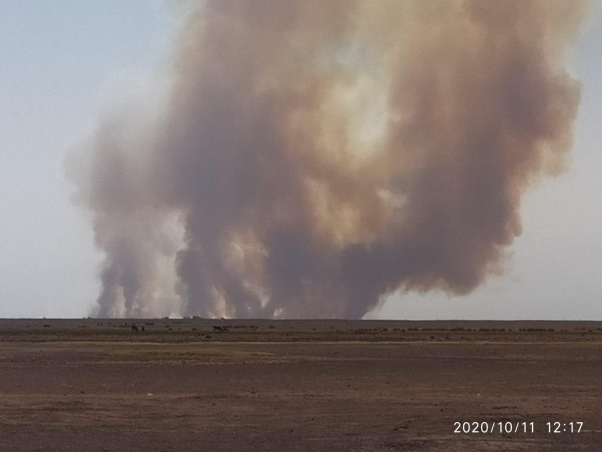 Sultan Sazlığı Kuş Cenneti&rsquo;nde yangın