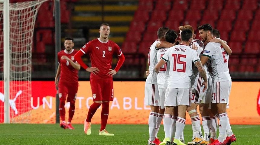 Sırbistan: 0 - Macaristan: 1 | Ma&ccedil; sonucu