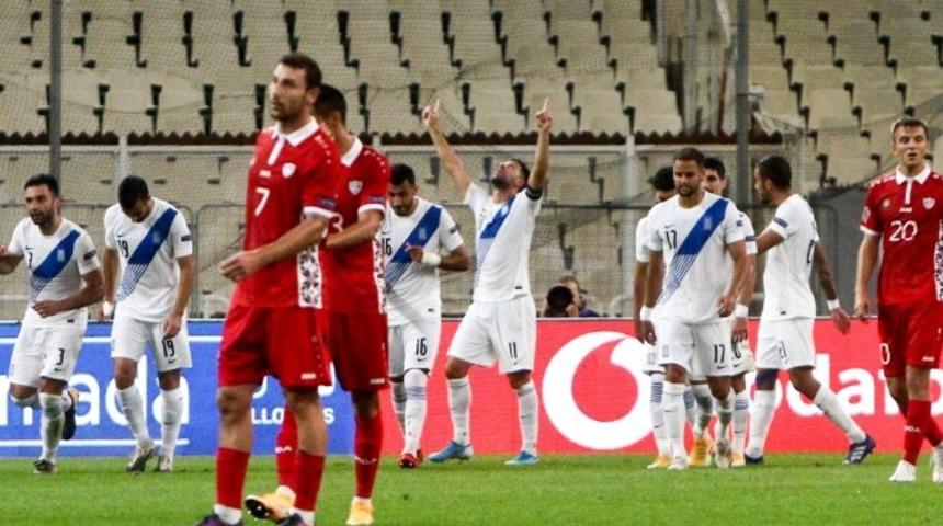 Yunanistan, Moldova'yı 2-0 mağlup etti!