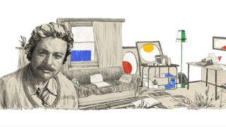 Google'dan Oğuz Atay'ın 86. doğum gününe özel doodle