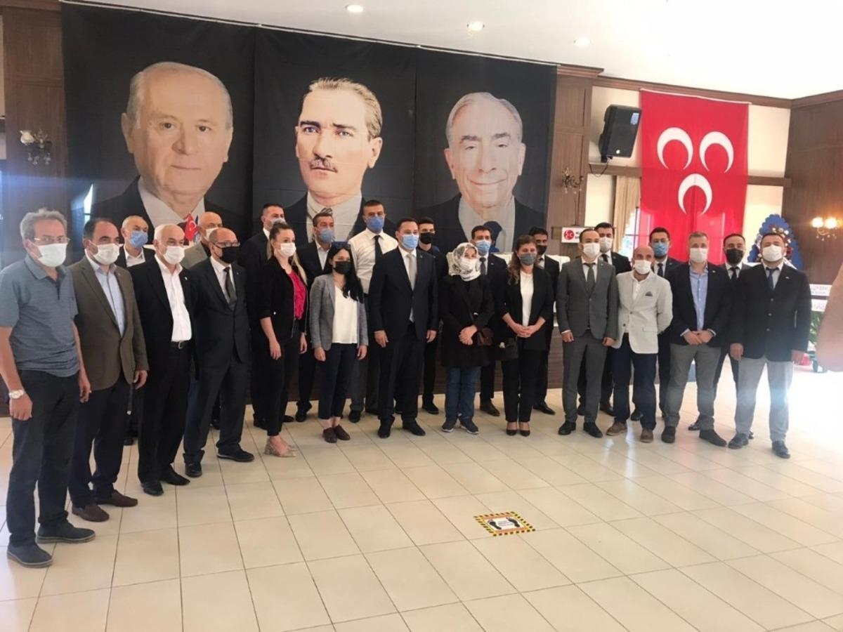 Safranbolu MHP İl&ccedil;e Başkanlığında Tun&ccedil; G&uuml;ven tazeledi