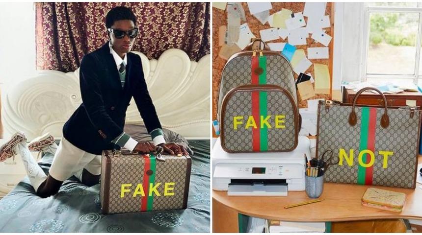 Gucci kendini taklit edenleri ti’ye alıyor 