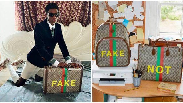 Gucci kendini taklit edenleri ti’ye alıyor 