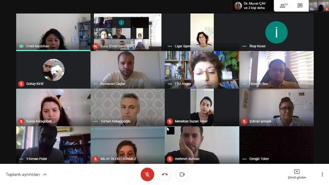 AÜ’de engelli öğrencilerin uzaktan eğitim planlaması yapıldı