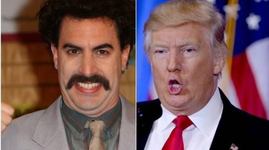 Sacha Baron Cohen’in canlandırdığı Borat karakteri için açılan Twitter hesabı, Donald Trump’ı hedef aldı 