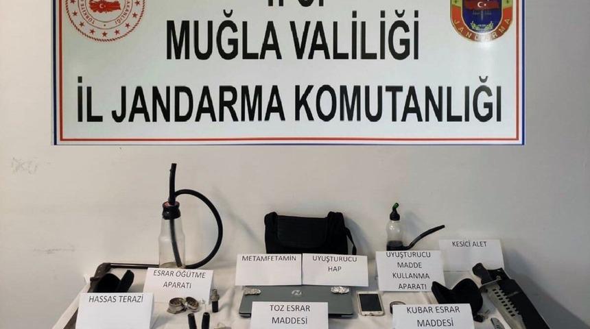 Jandarmadan Bodrum&rsquo;da uyuşturucu operasyonu