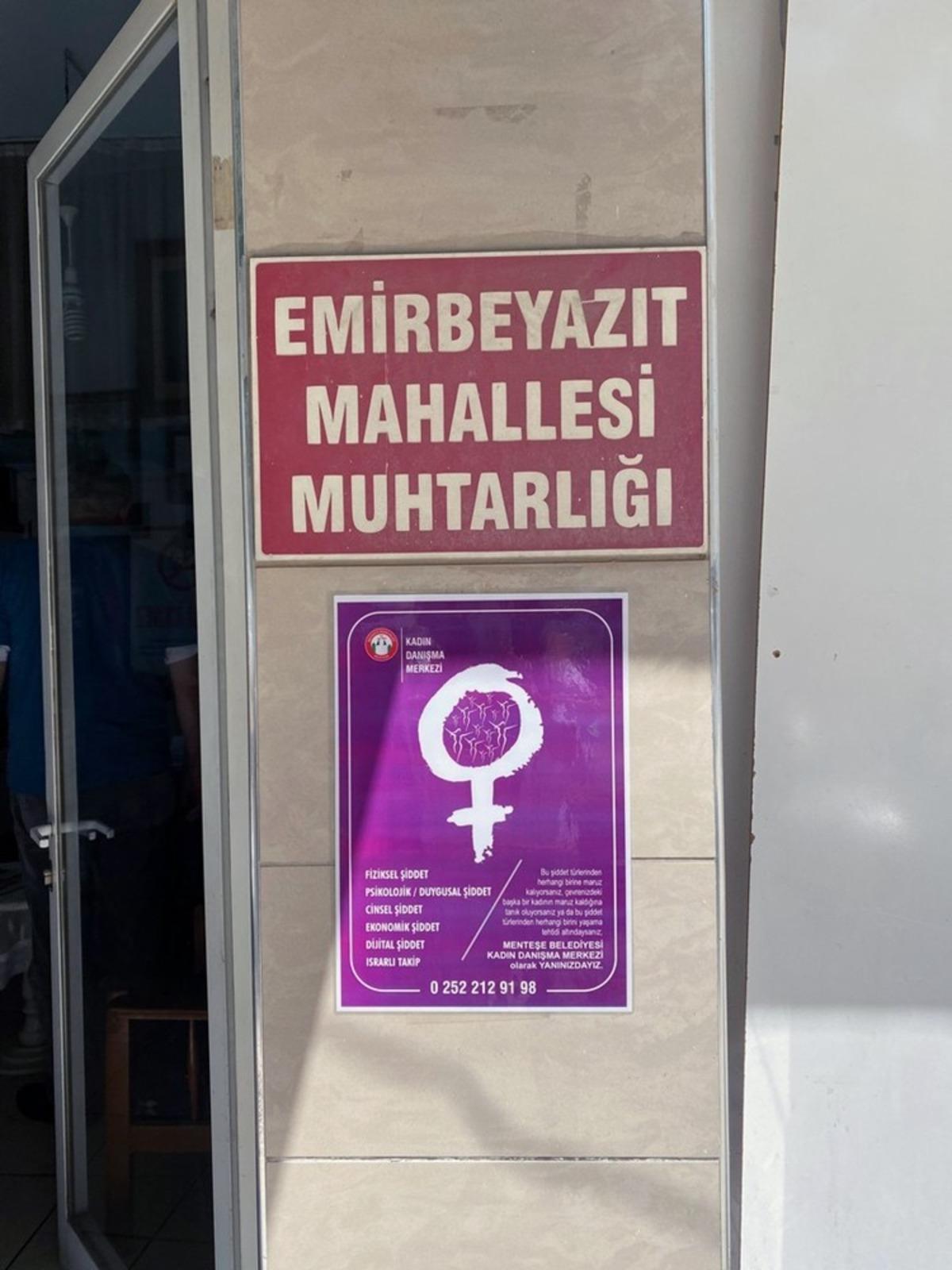 Menteşe Belediyesinden&rsquo; Kadına şiddeti&rsquo; &ouml;nleme &ccedil;alışmaları