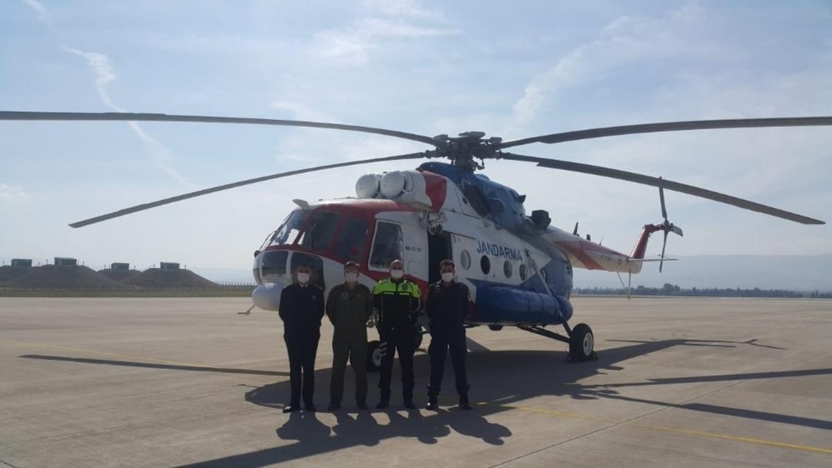Jandarma hatalı s&uuml;r&uuml;c&uuml;leri havadan tespit etti