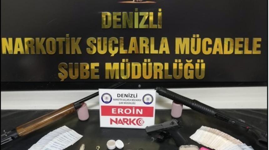 Denizli&rsquo;ye uyuşturucu sevkiyatında yer alan isimlere operasyon; 17 g&ouml;zaltı