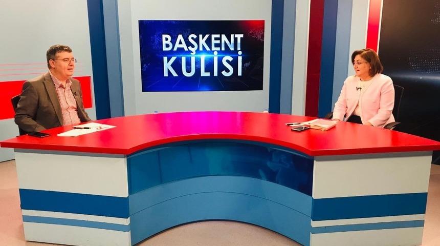Başkan Şahin Başkent Kulisi&rsquo;nde soruları yanıtladı