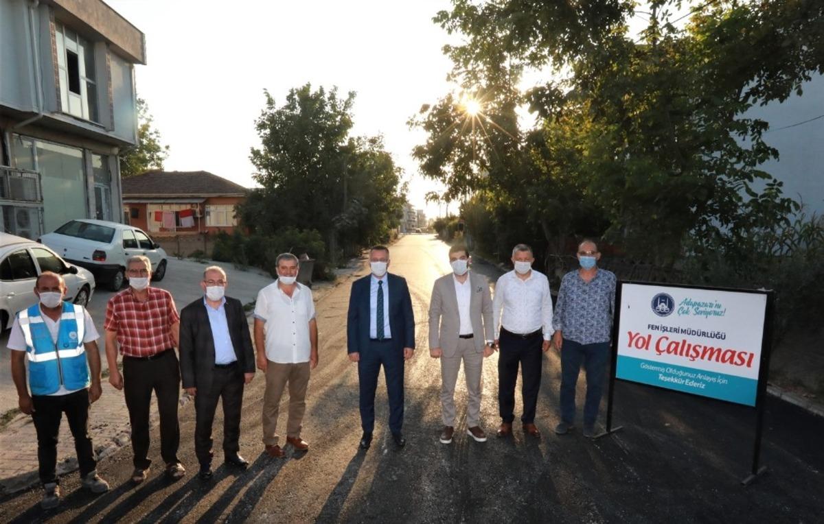 Adapazarında 57 sokakta asfalt &ccedil;alışması