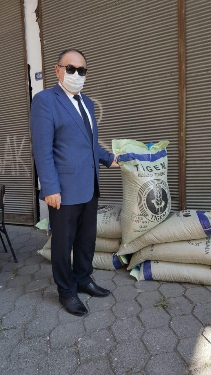 Çiftçilere sertifikalı buğday tohumu dağıtıldı G4