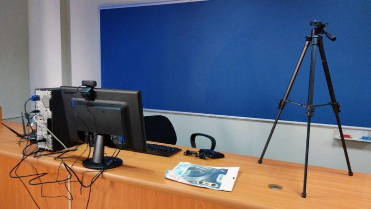 SUBÜ’de ders çekim stüdyoları oluşturuldu G1