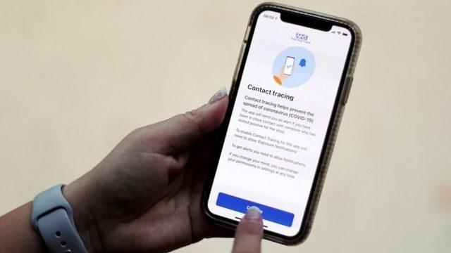 İngiltere'deki temas takip uygulaması